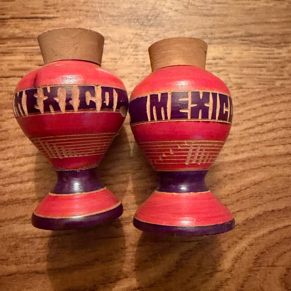 Artisan Red and Purple Vases